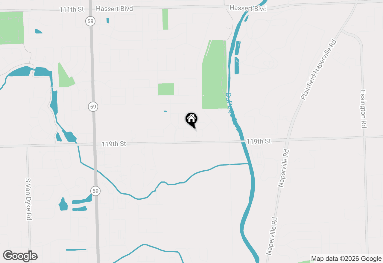 Map of 5923 Hawkweed Drive #08602, Naperville, IL 60564