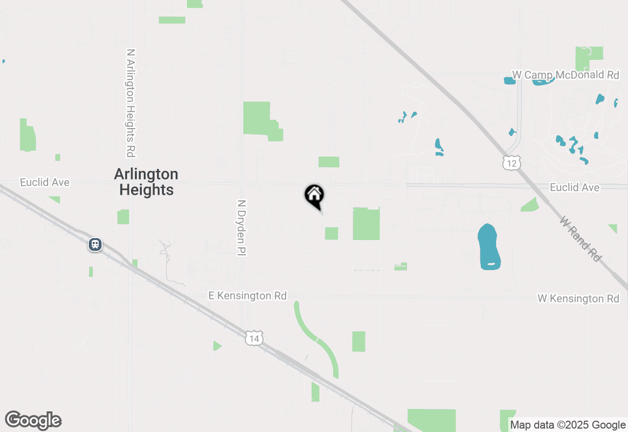 Map of 315 N Drury Lane, Arlington Heights, IL 60004