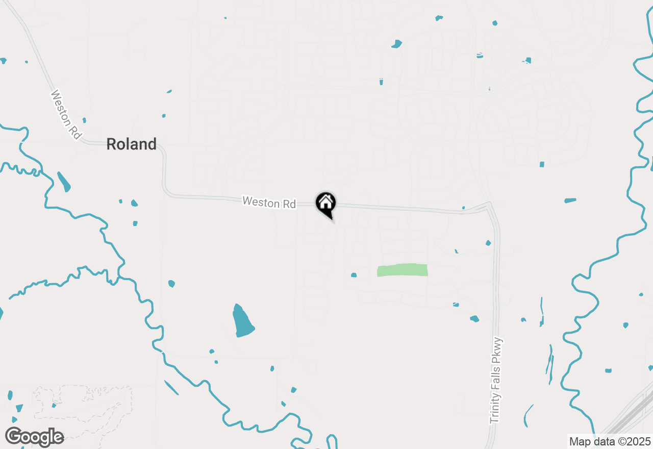 Map of 7013 English Elm Trail, Mckinney, TX 75071