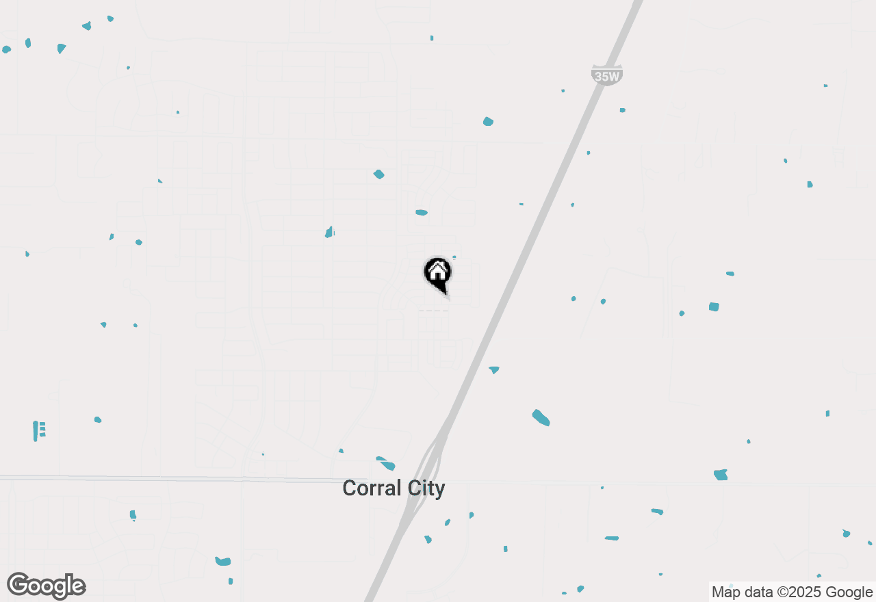 Map of 800 Parkside Drive, Argyle, TX 76226
