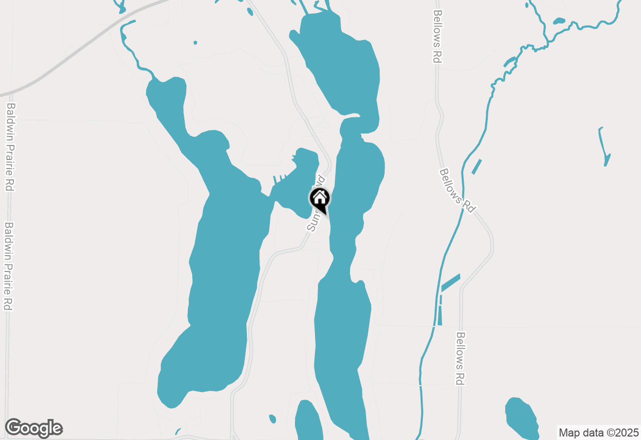 Map of 69951 Sunset Boulevard, Union, MI 49130