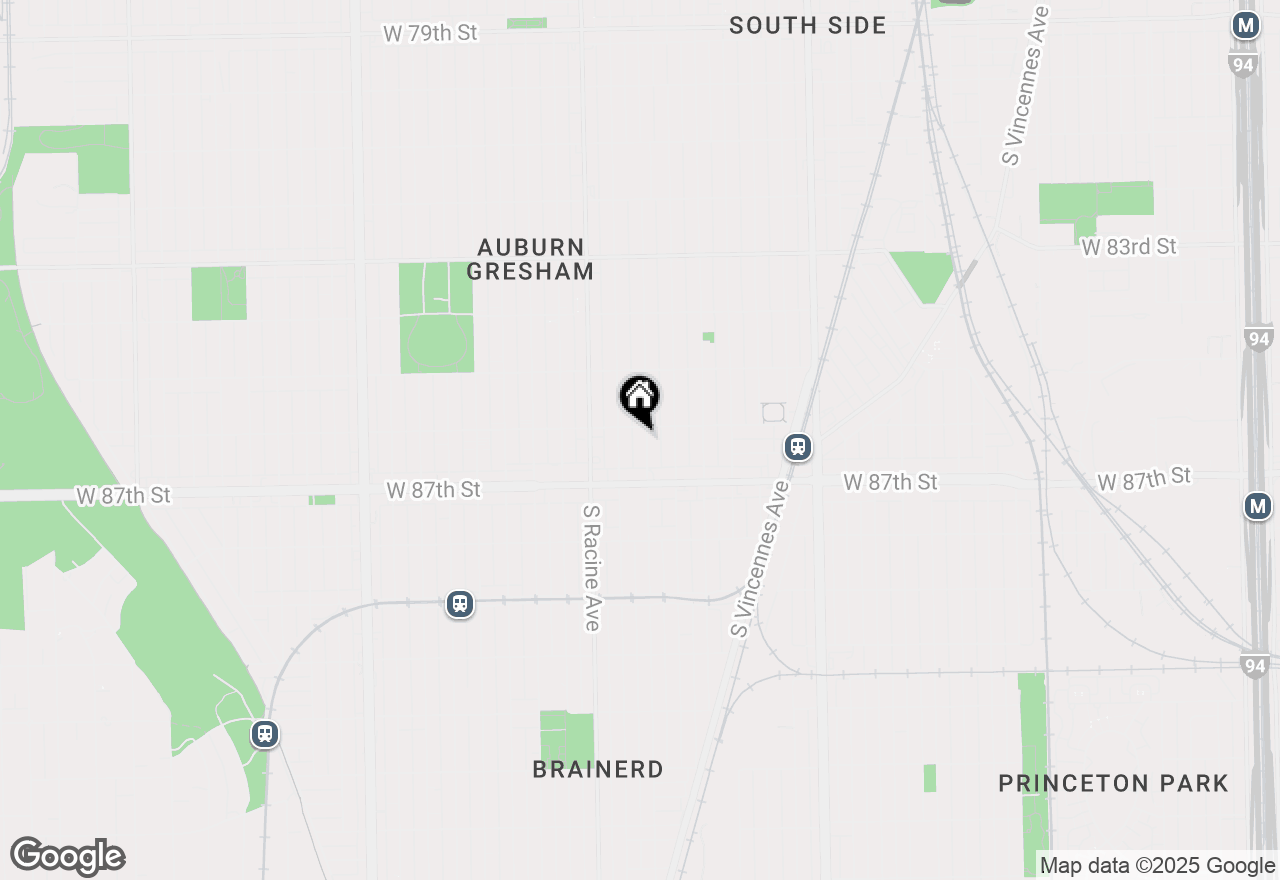 Map of 8610 S Aberdeen Street, Chicago, IL 60620