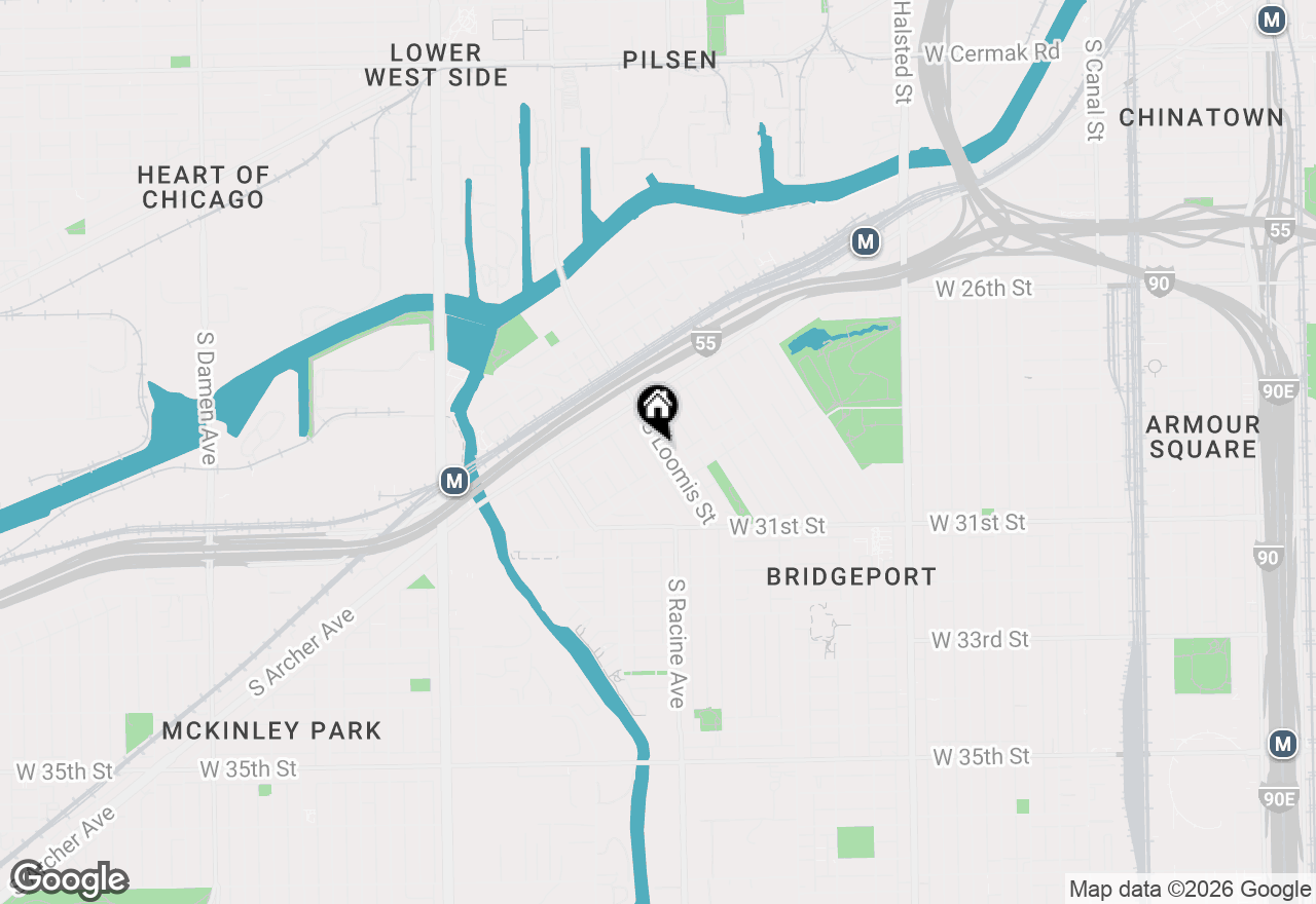 Map of 2954 S Loomis Street, Chicago, IL 60608