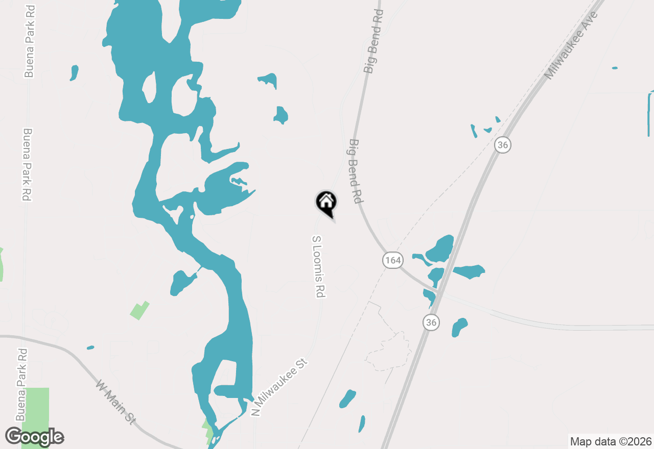 Map of 618 E Bluff Cir, Waterford, WI 53185