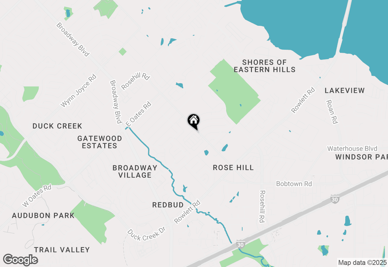 Map of 3925 Henley Lane, Garland, TX 75043