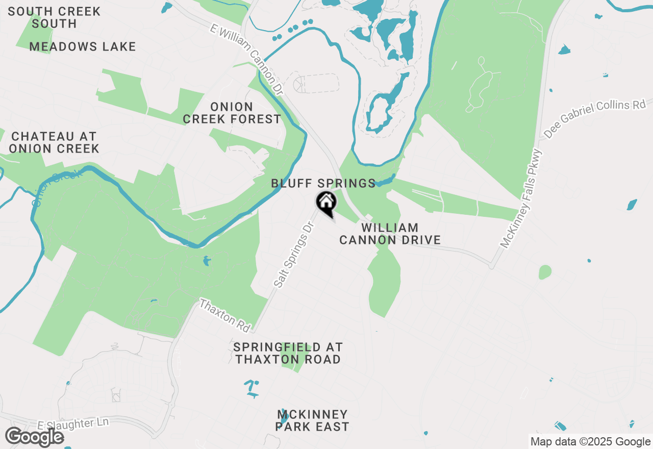 Map of 6411 Orange Blossom Way, Austin, TX 78744