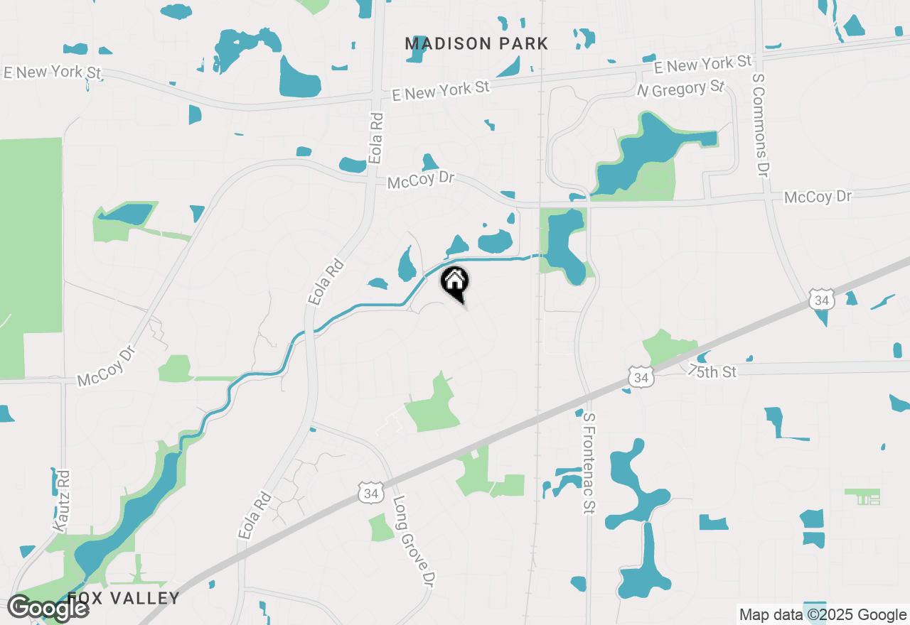 Map of 3130 Richland Lane, Aurora, IL 60504