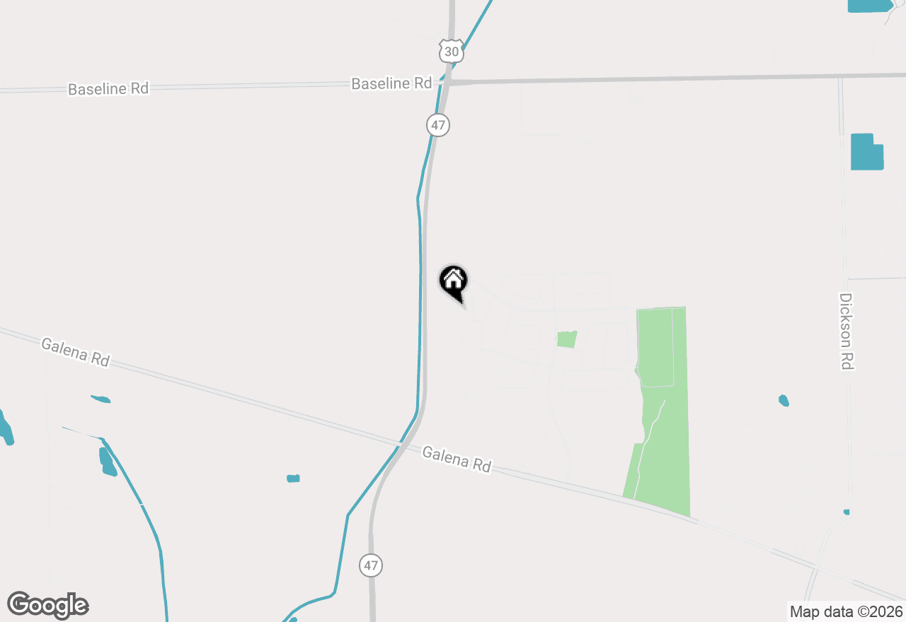 Map of 4561 Garritano Street #B, Yorkville, IL 60560