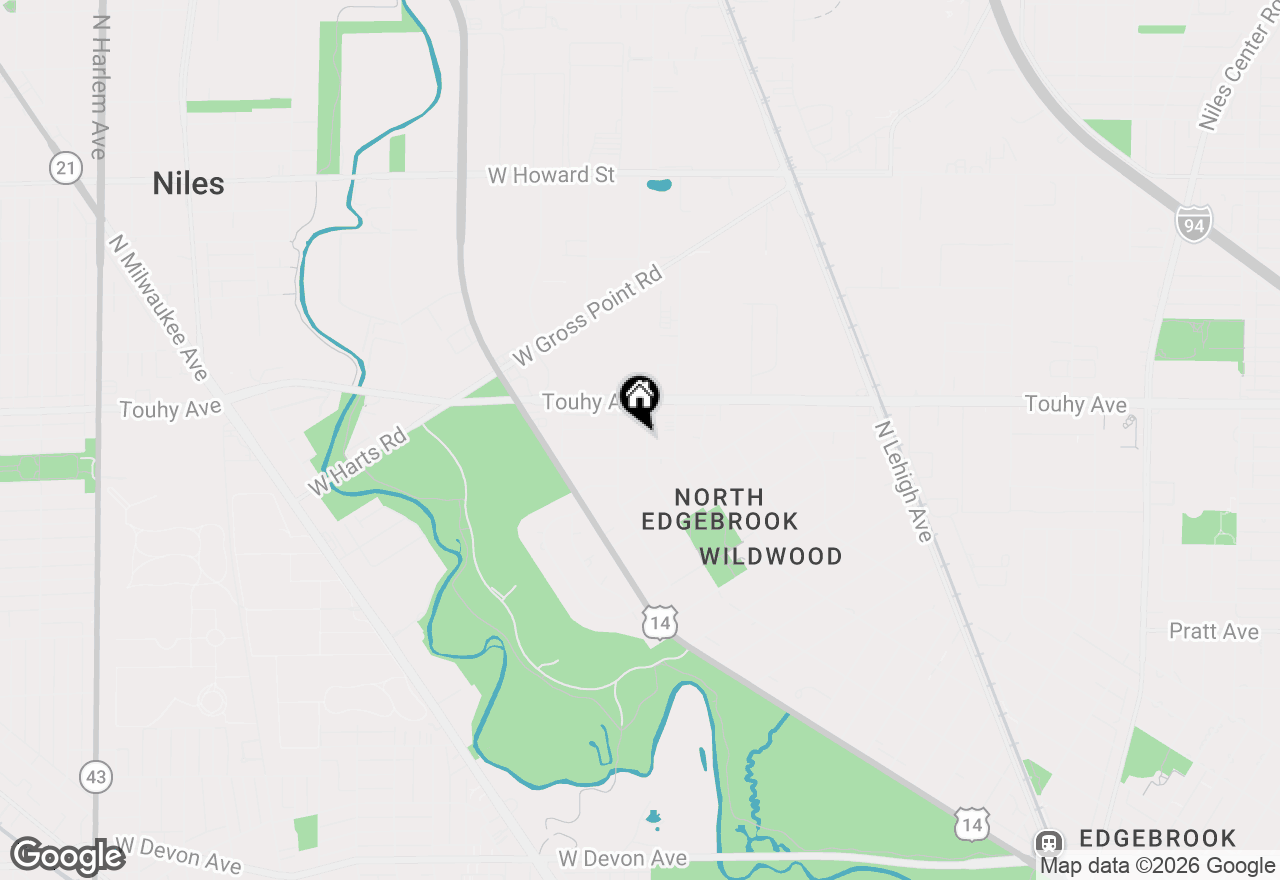 Map of 7118 N Merrimac Avenue, Chicago, IL 60646