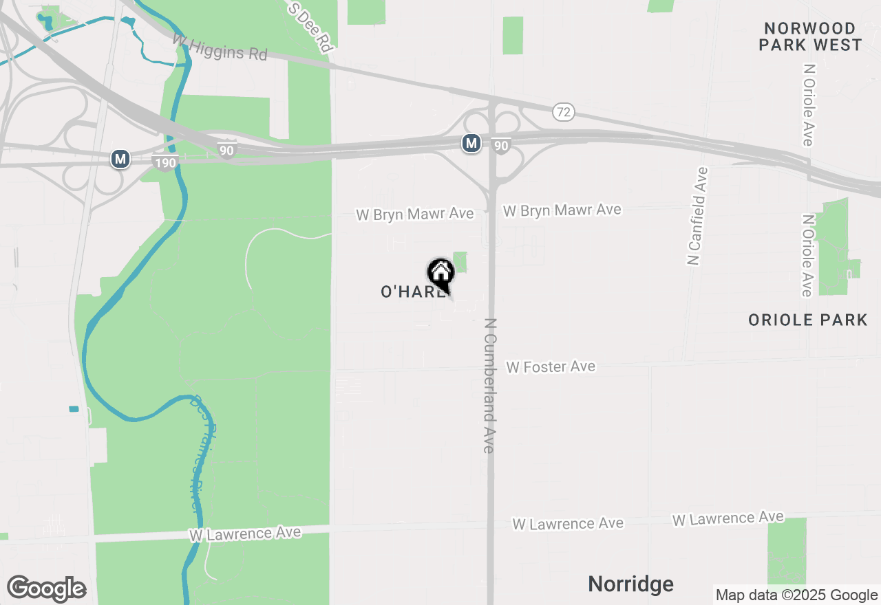 Map of 8511 W Catherine Avenue #287, Chicago, IL 60656