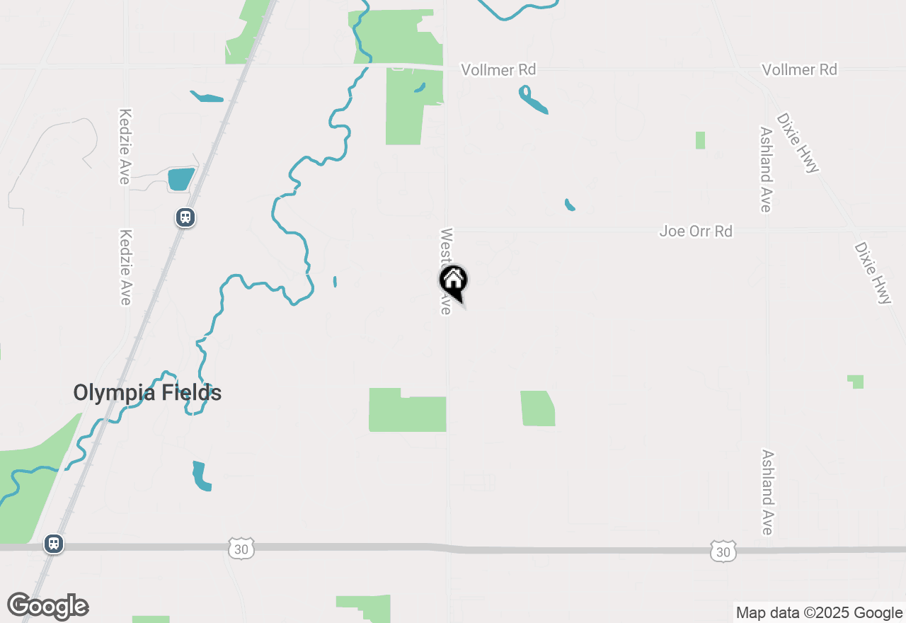 Map of 1962 205th Street, Lynwood, IL 60411