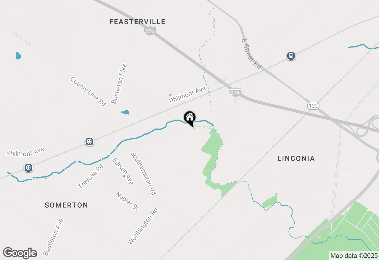 Map of 121 Trevose Road, Feasterville Trevose, PA 19053