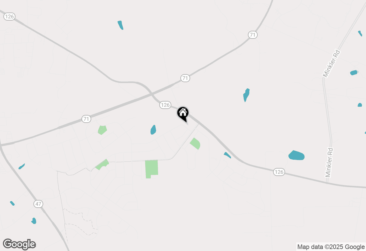 Map of 1104 Hampton Lane #1, Yorkville, IL 60560