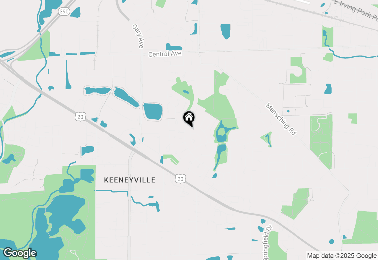 Map of 450 Dover Drive, Roselle, IL 60172