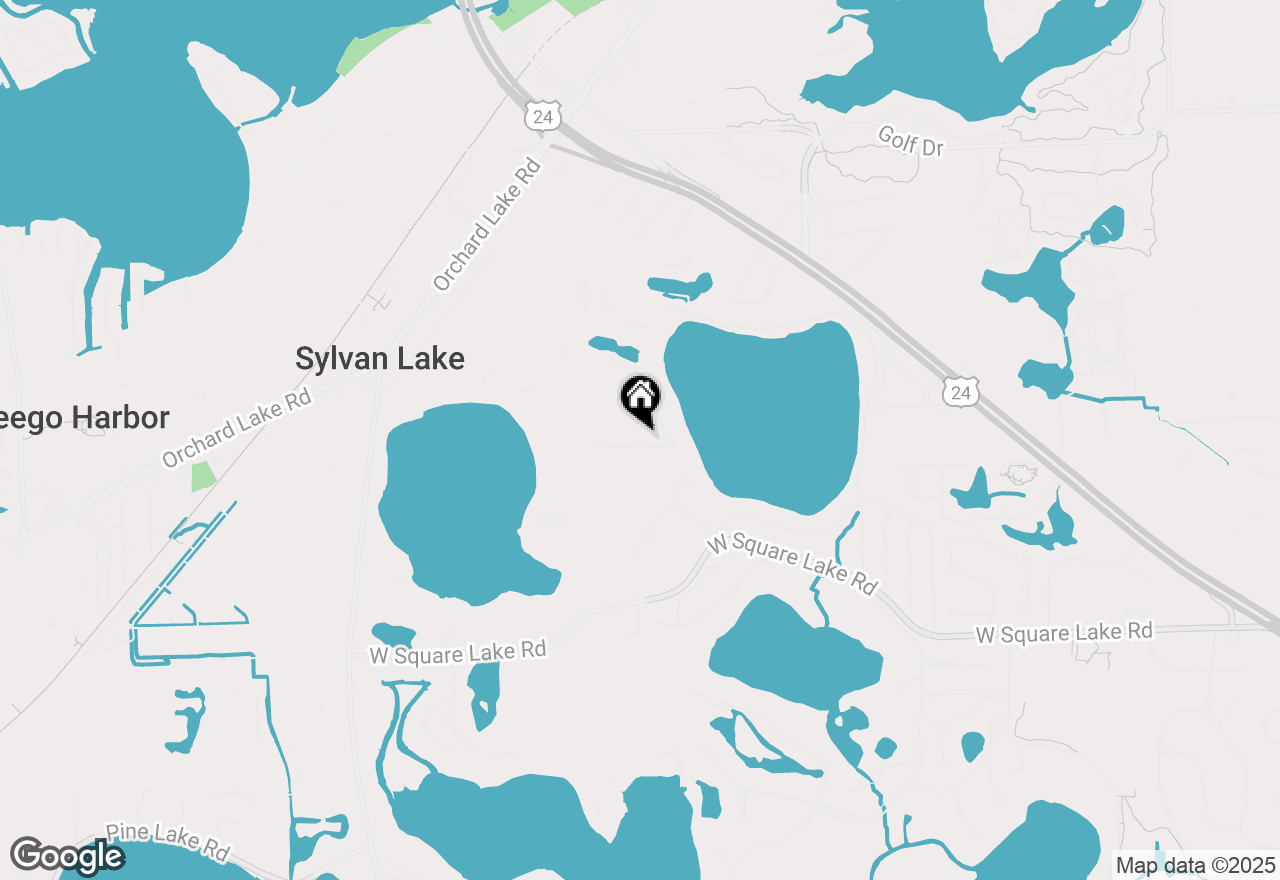 Map of VAC Bloomfield Drive, Bloomfield, MI 48302