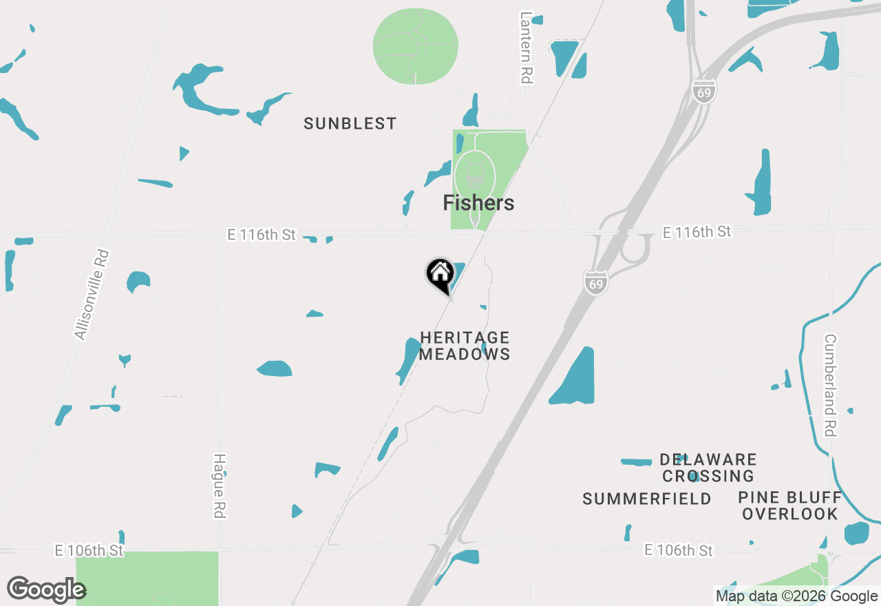 Map of 11437 Enclave Boulevard, Fishers, IN 46038