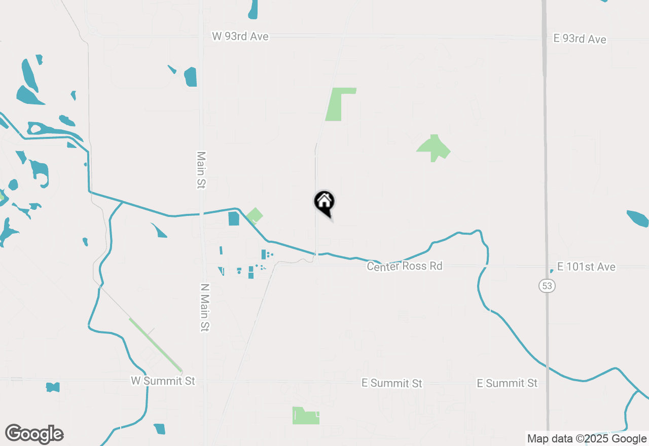 Map of 9915 Merrillville Road, Crown Point, IN 46307