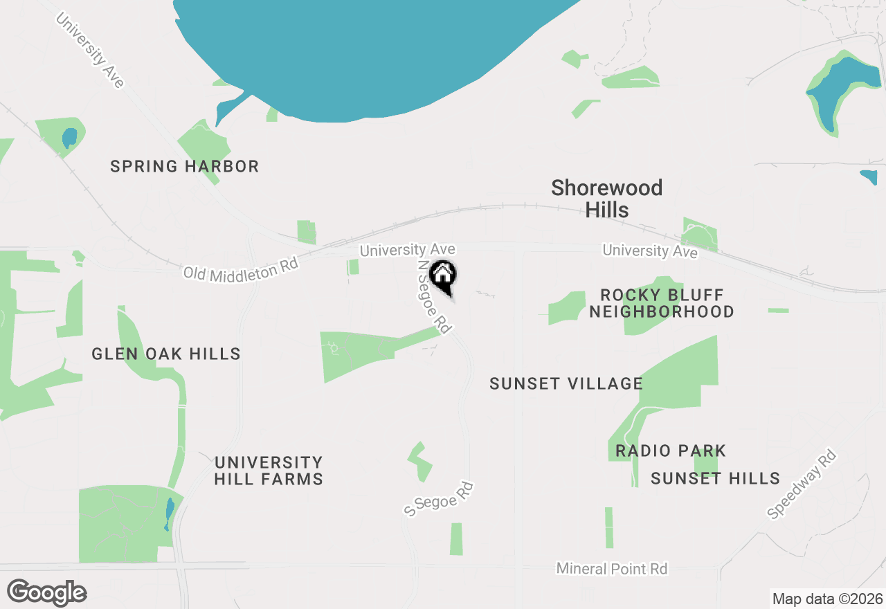 Map of 601 N Segoe Road #401, Madison, WI 53705