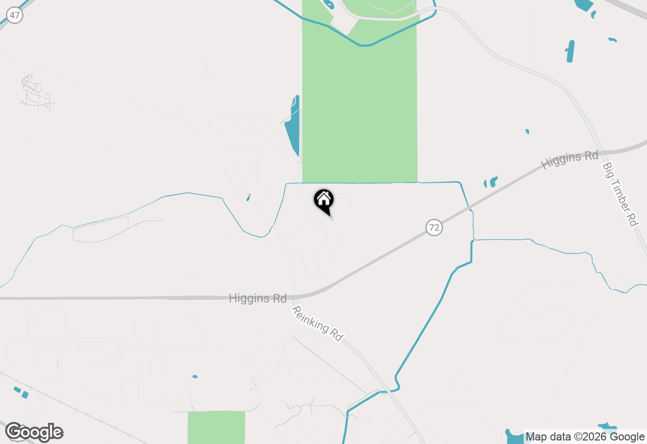 Map of 1822 Hannah Lane, Pingree Grove, IL 60140