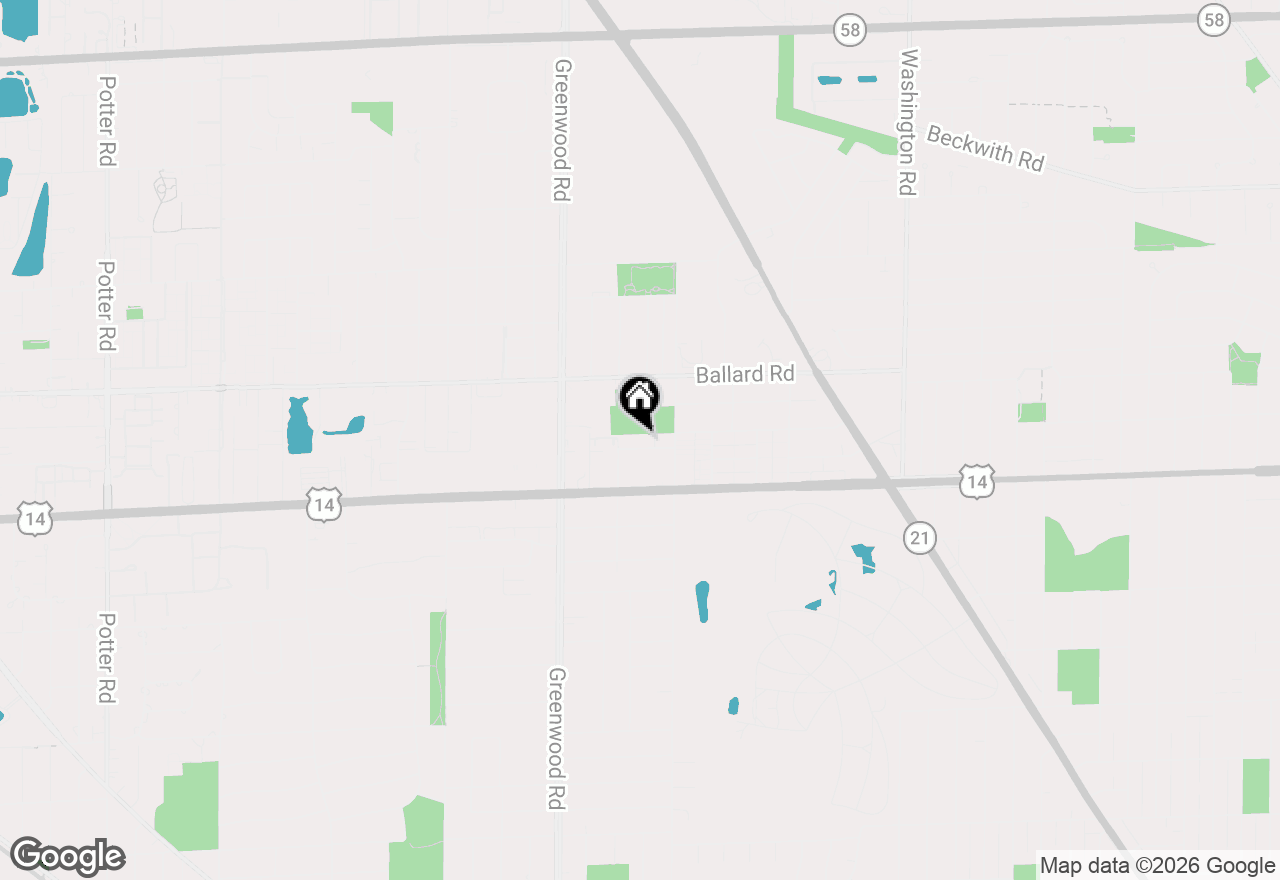 Map of 8442 W Oak Avenue #G, Niles, IL 60714
