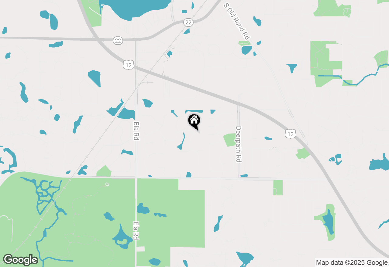 Map of 21570 N Inglenook Lane, Deer Park, IL 60010