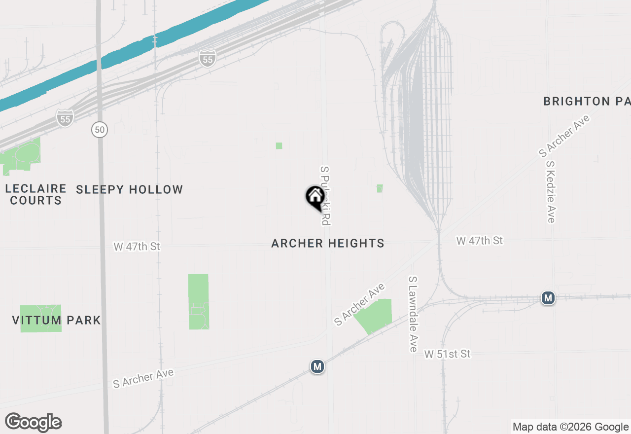 Map of 4601 S Komensky Avenue, Chicago, IL 60632