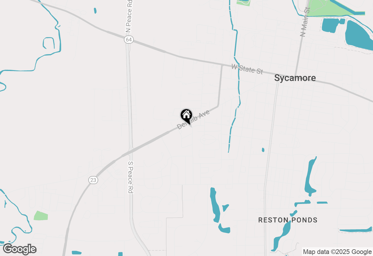 Map of 1018 Dekalb Avenue, Sycamore, IL 60178