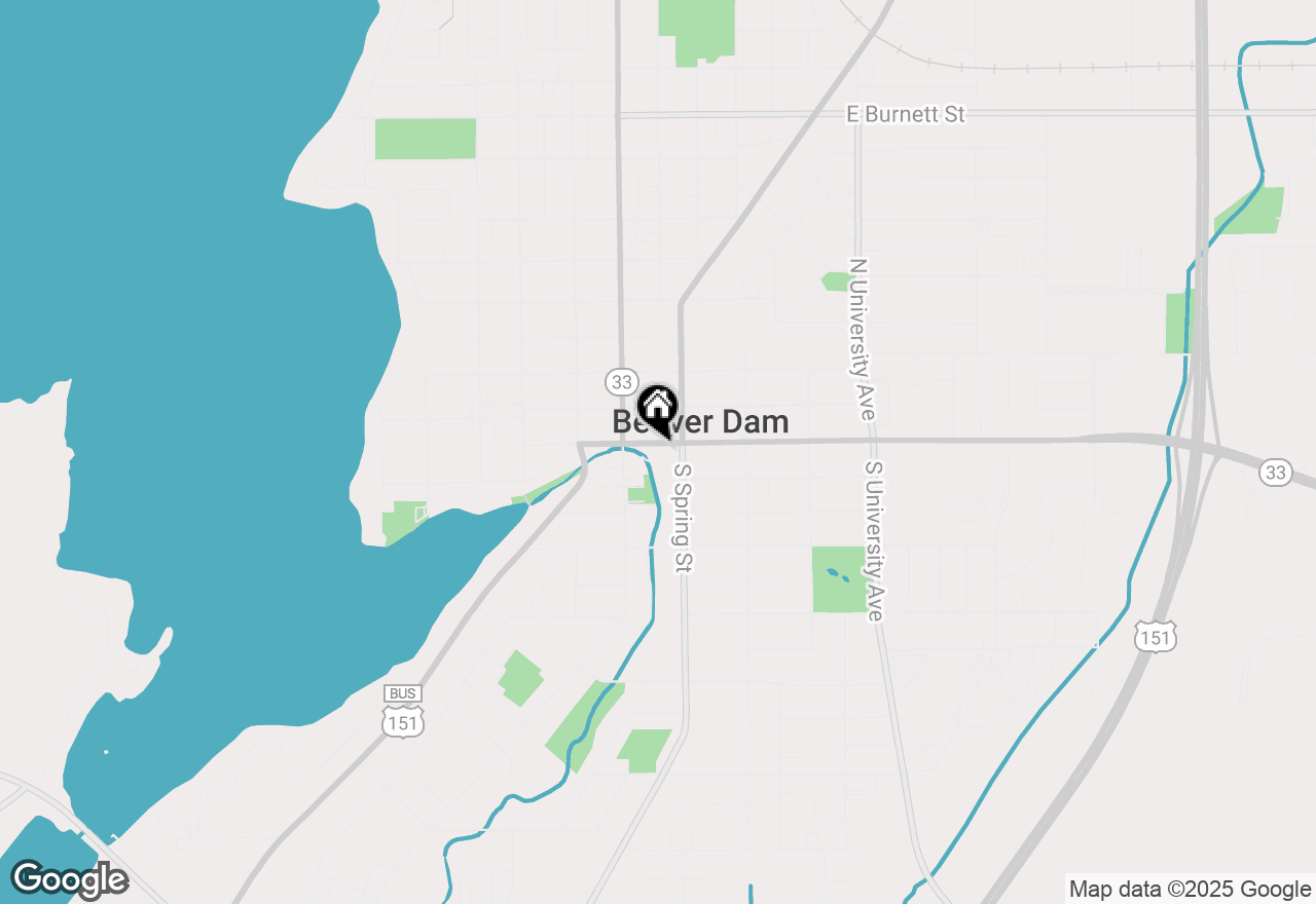 Map of 121 Front Dr, Beaver Dam, WI 53916