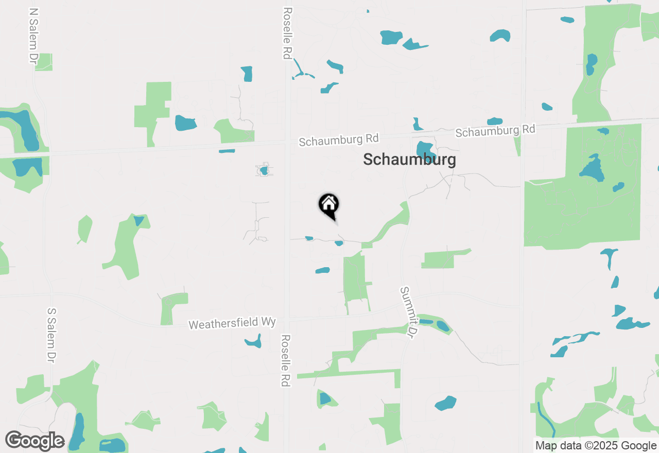 Map of 269 Woodville Lane, Schaumburg, IL 60193