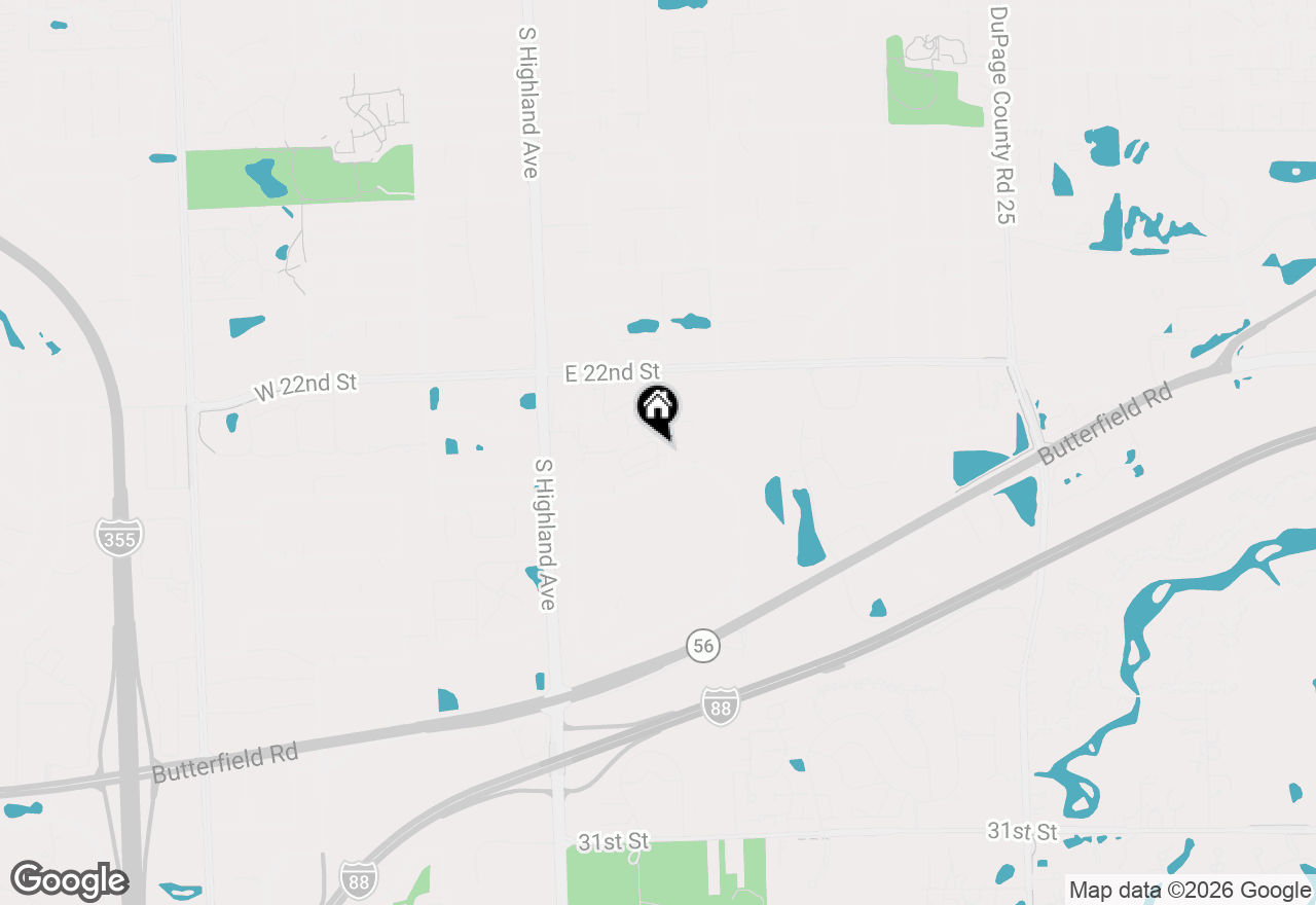 Map of 396 Summit Circle, Lombard, IL 60148