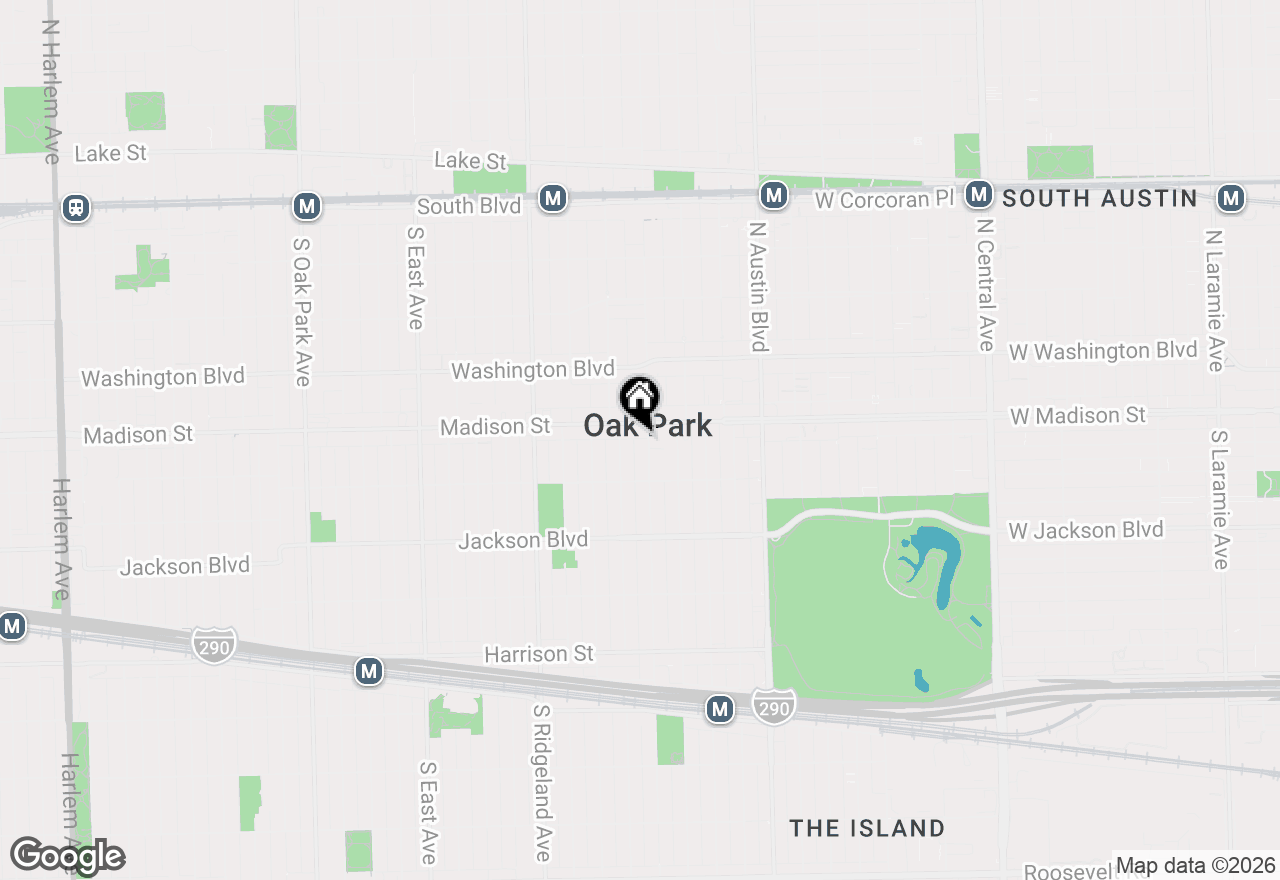 Map of 511 S Lombard Avenue #1, Oak Park, IL 60304