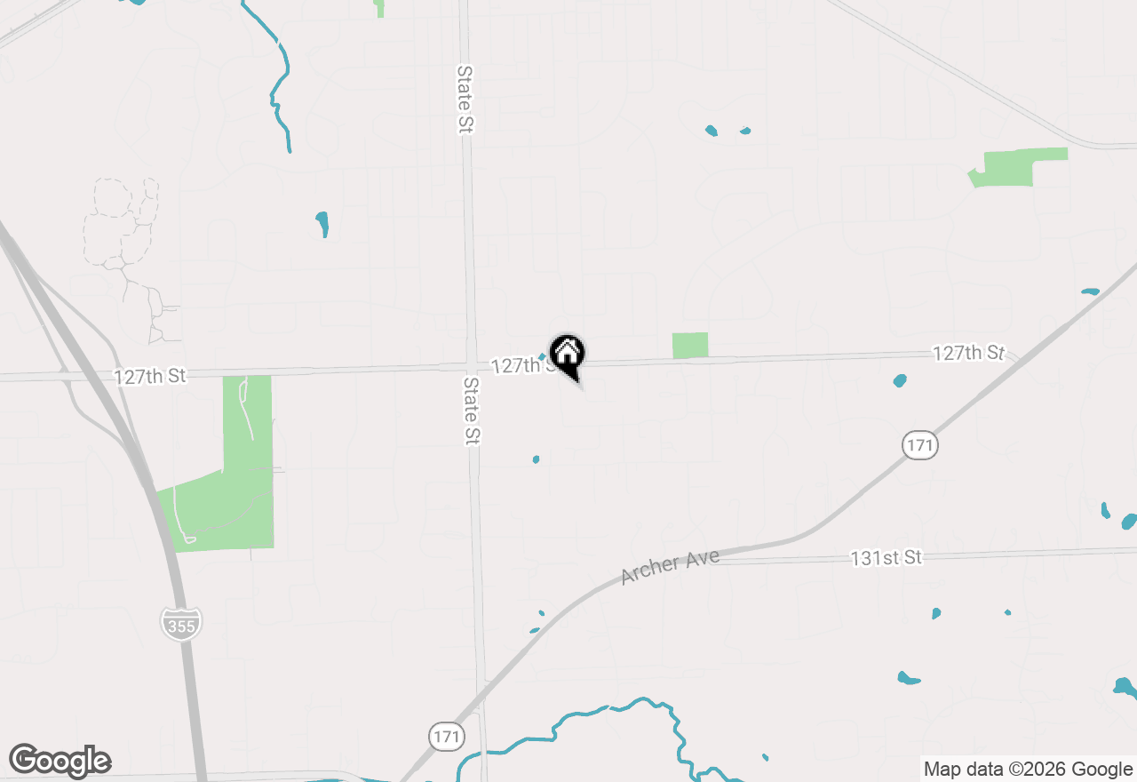 Map of 12755 Saint Andrews Court #302, Lemont, IL 60439