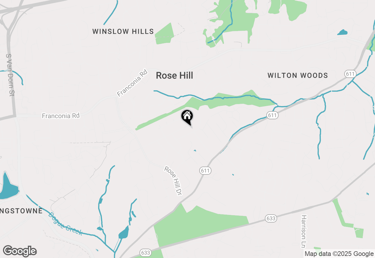 Map of 4511 Apple Tree Drive, Alexandria, VA 22310