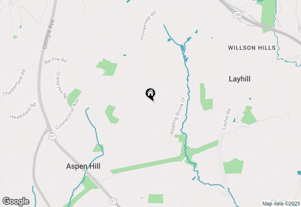 Map of 2940 Beaverwood Lane, Silver Spring, MD 20906