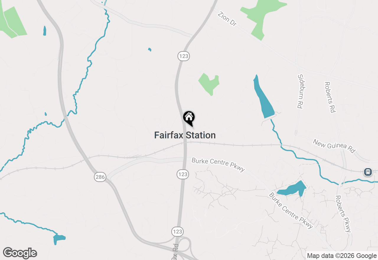 Map of 5610 Wood Thrush Court, Fairfax, VA 22032