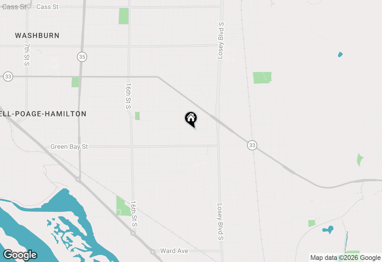 Map of 2140 Denton St, La Crosse, WI 54601