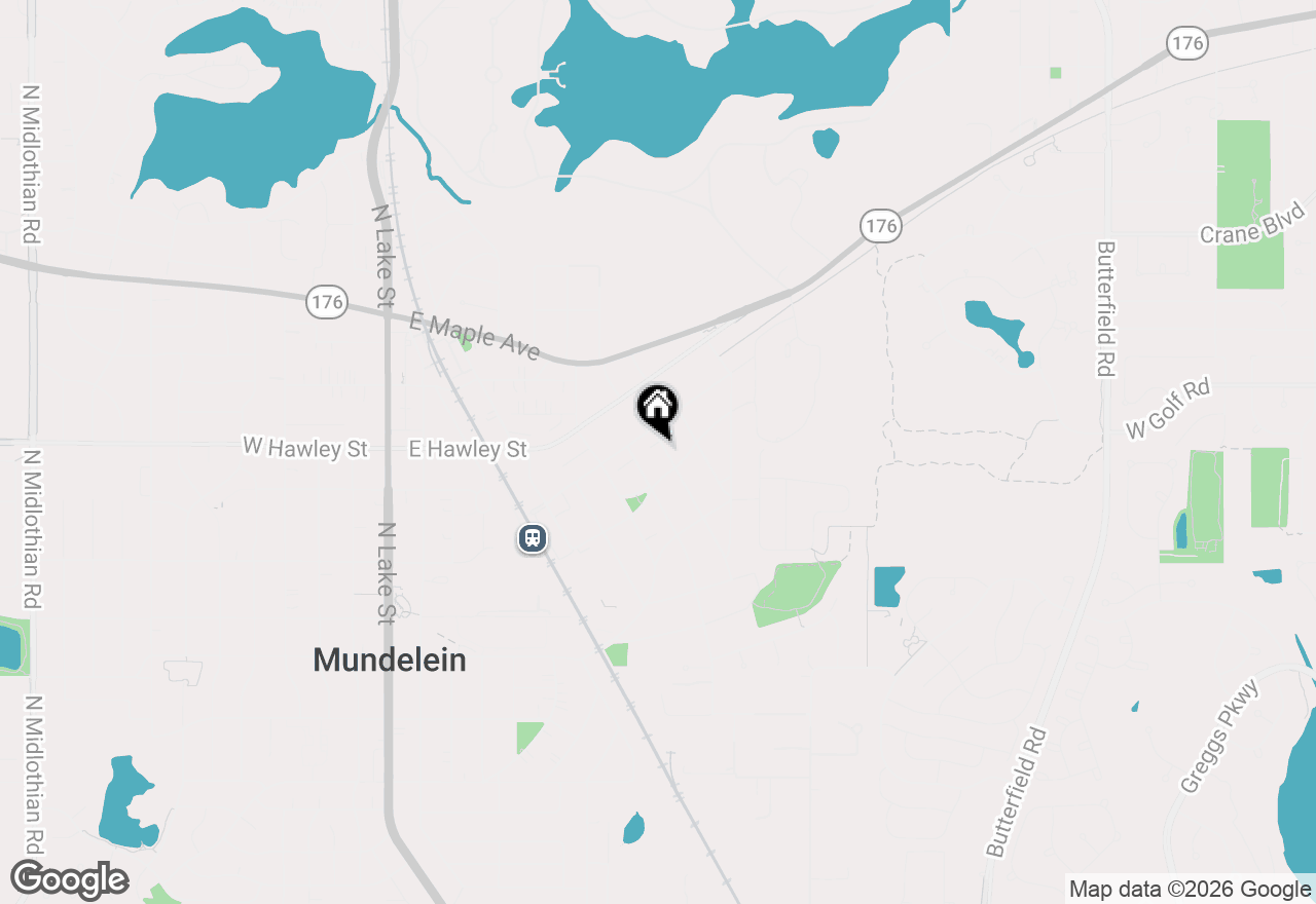 Map of 340 Dalton Avenue, Mundelein, IL 60060