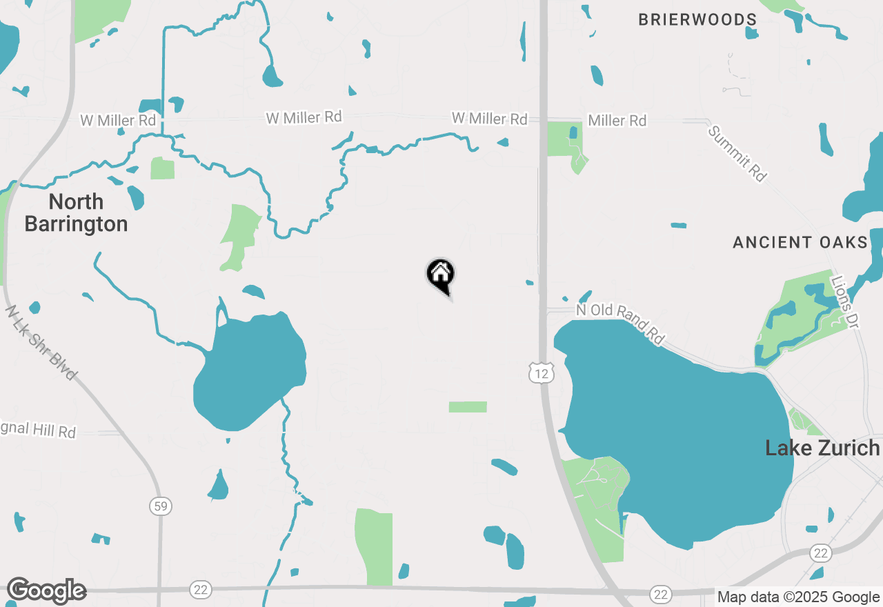 Map of 356 Kim Trail, Lake Zurich, IL 60047