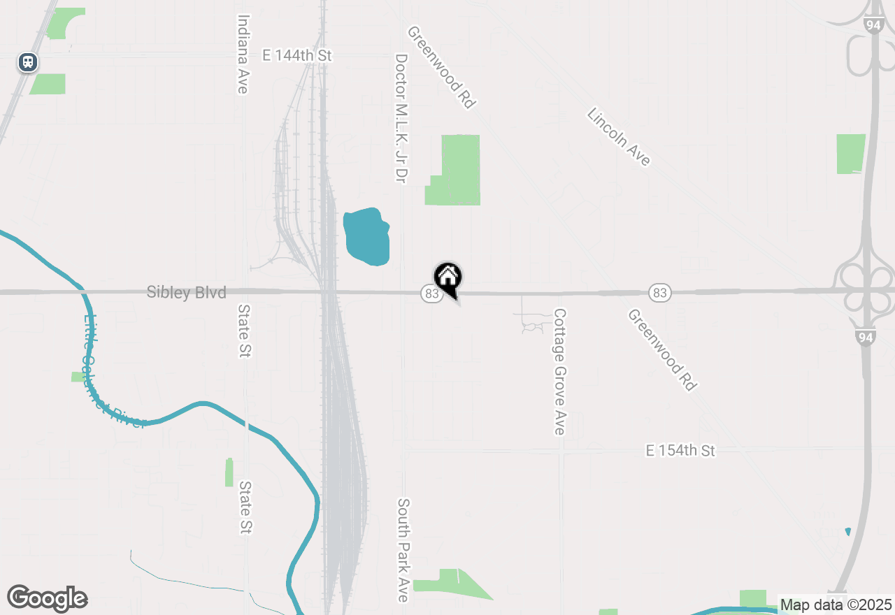 Map of 15015 Evers Street, Dolton, IL 60419