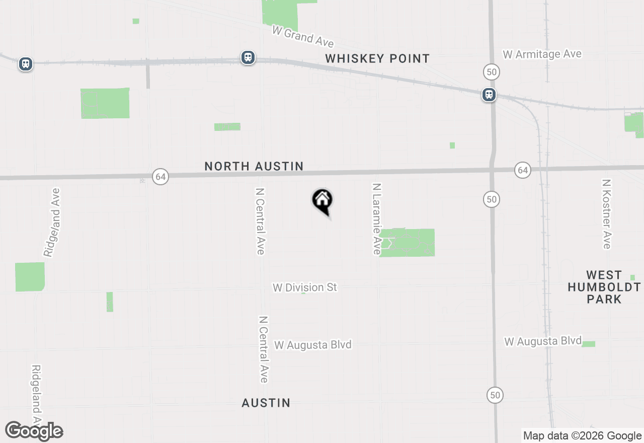 Map of 1413 N Long Avenue, Chicago, IL 60651