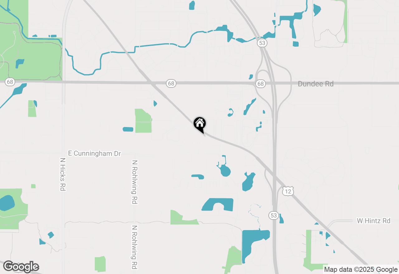 Map of 1150 E Randville Drive #2I, Palatine, IL 60074