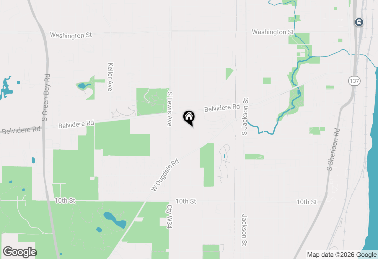 Map of 610 S Fulton Avenue, Waukegan, IL 60085