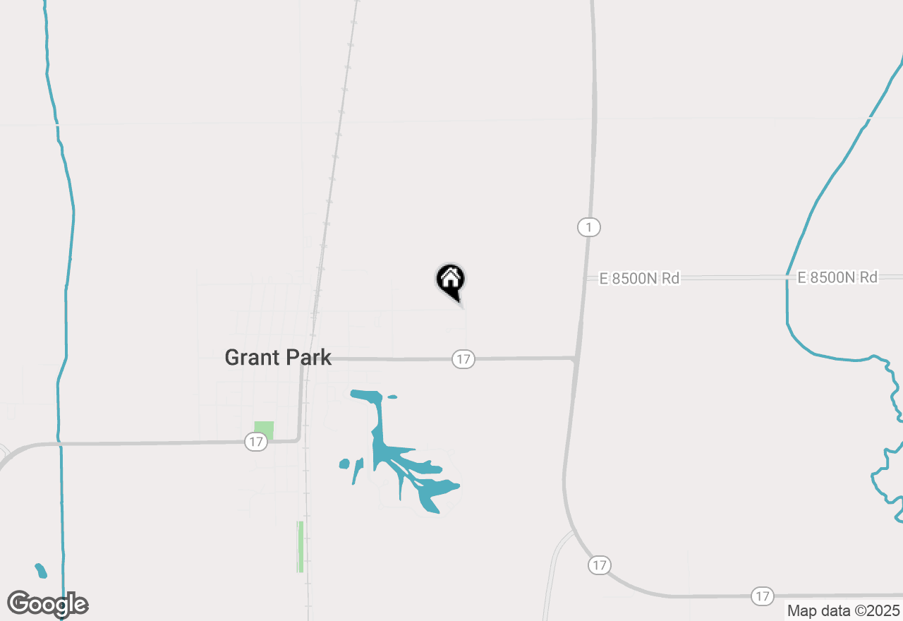 Map of 413 E Butler Avenue, Grant Park, IL 60940