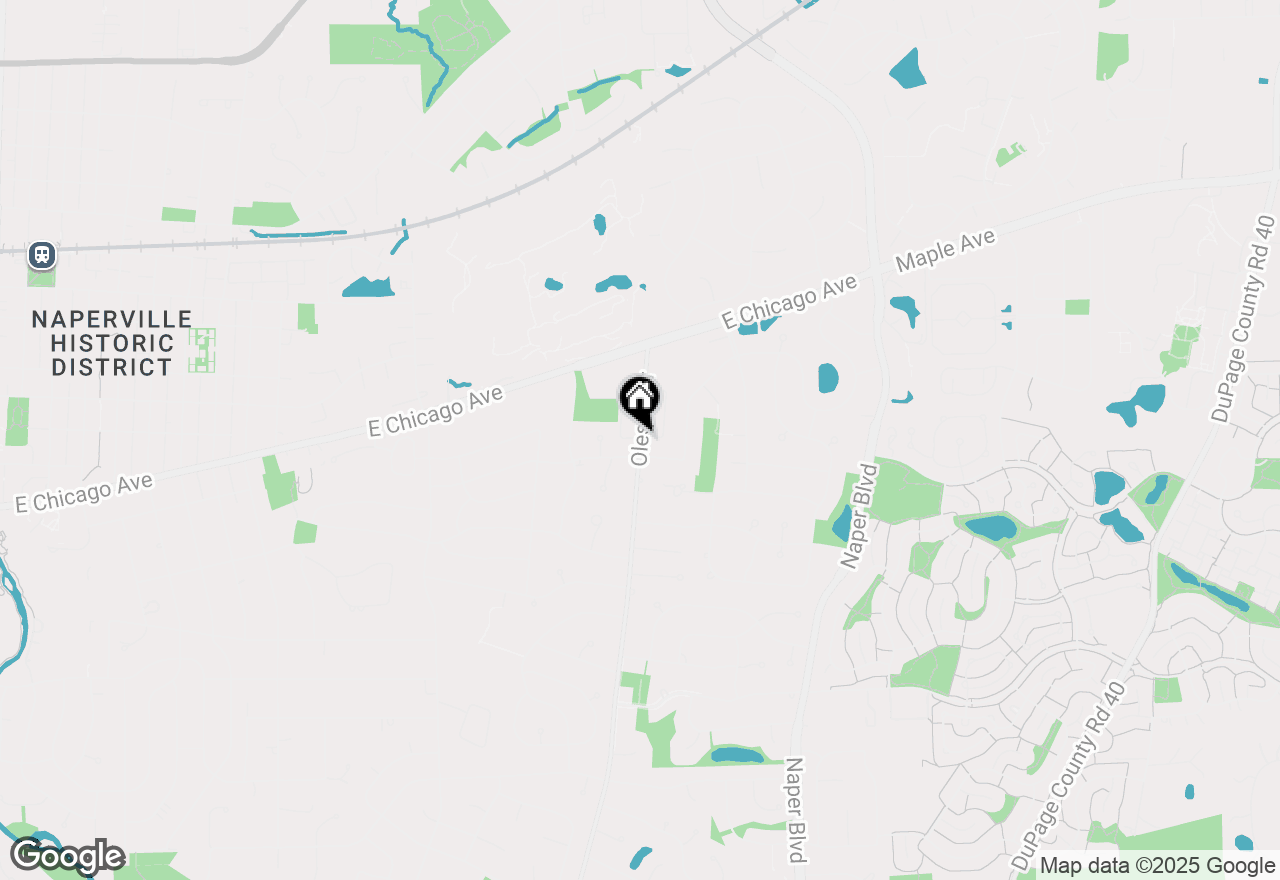 Map of 115 Olesen Drive #2I, Naperville, IL 60540