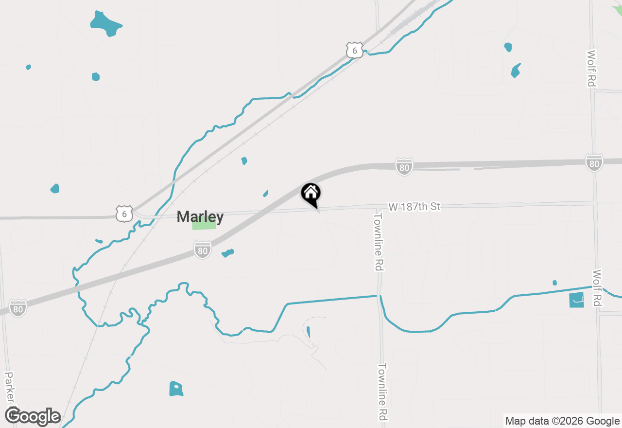 Map of 12235 187th Street, Mokena, IL 60448