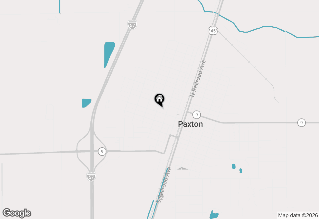 Map of 251 W Center Street, Paxton, IL 60957