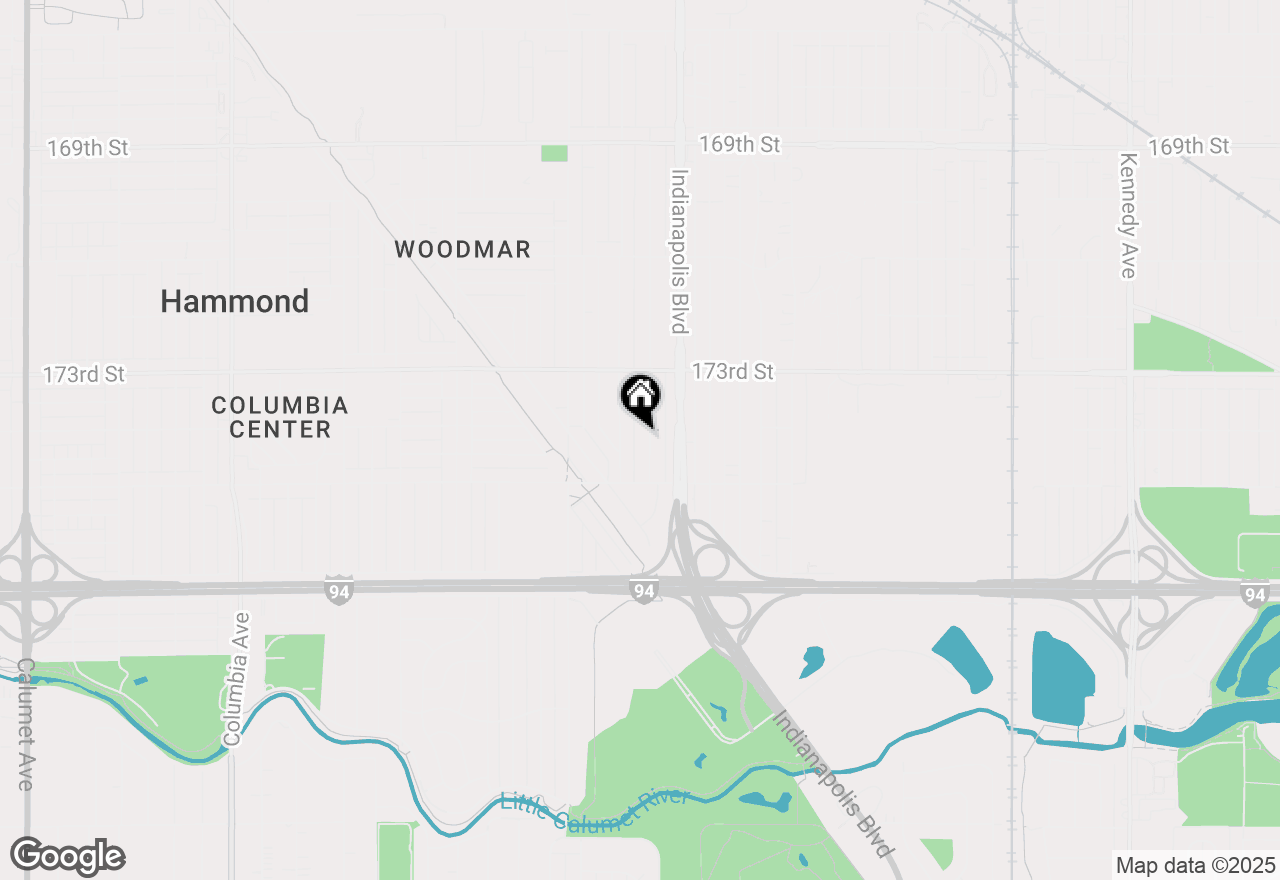 Map of 7416 Magoun Avenue, Hammond, IN 46324