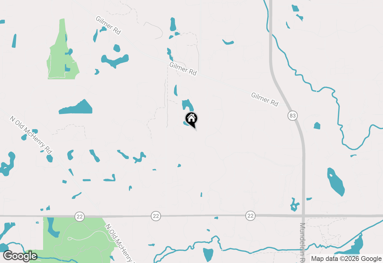 Map of 4622 Forest Edge Lane, Long Grove, IL 60047