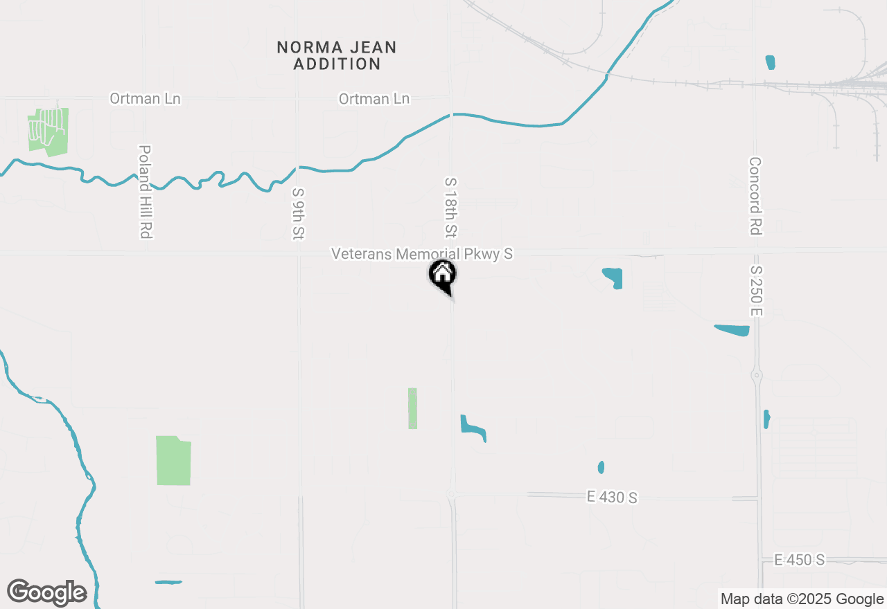 Map of 1709 Stonegate Circle, Lafayette, IN 47909