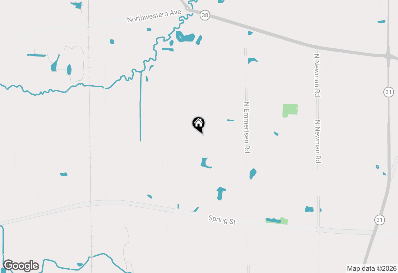Map of 2203 Penbrook Dr, Mount Pleasant, WI 53406